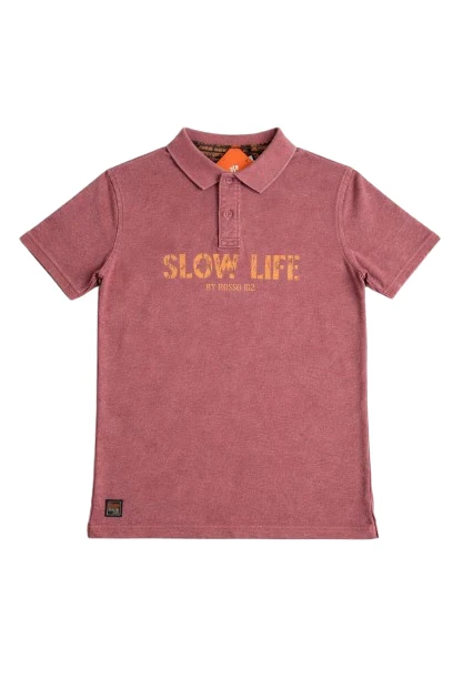 Men’ S Polo - Acid Wash