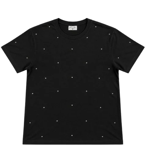 Women's Crew Neck Tee - Black