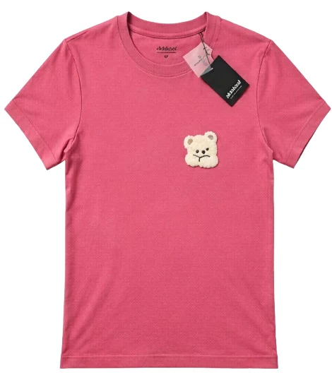 Old Skool Women's Crew Neck Short Sleeve Printed Tee (Blush)