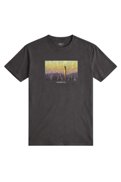 Men Crew Neck Short Sleeve T-shirt - Green