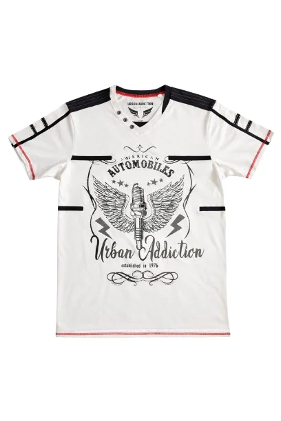 Men’s Crew Neck Short Sleeve Tee - White